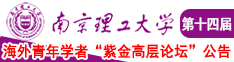 我操软逼南京理工大学第十四届海外青年学者紫金论坛诚邀海内外英才！